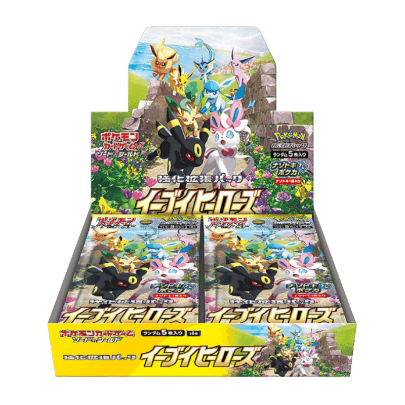 Pokemon Eevee Heroes Booster Jp Cards Live Opening @Pokeflightclub Box Card Games