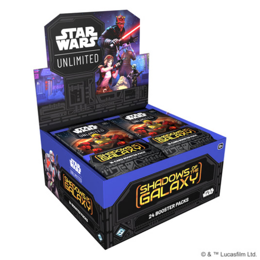 Star Wars Unlimited Shadows of the Galaxy Booster Box CARDS LIVE OPENING