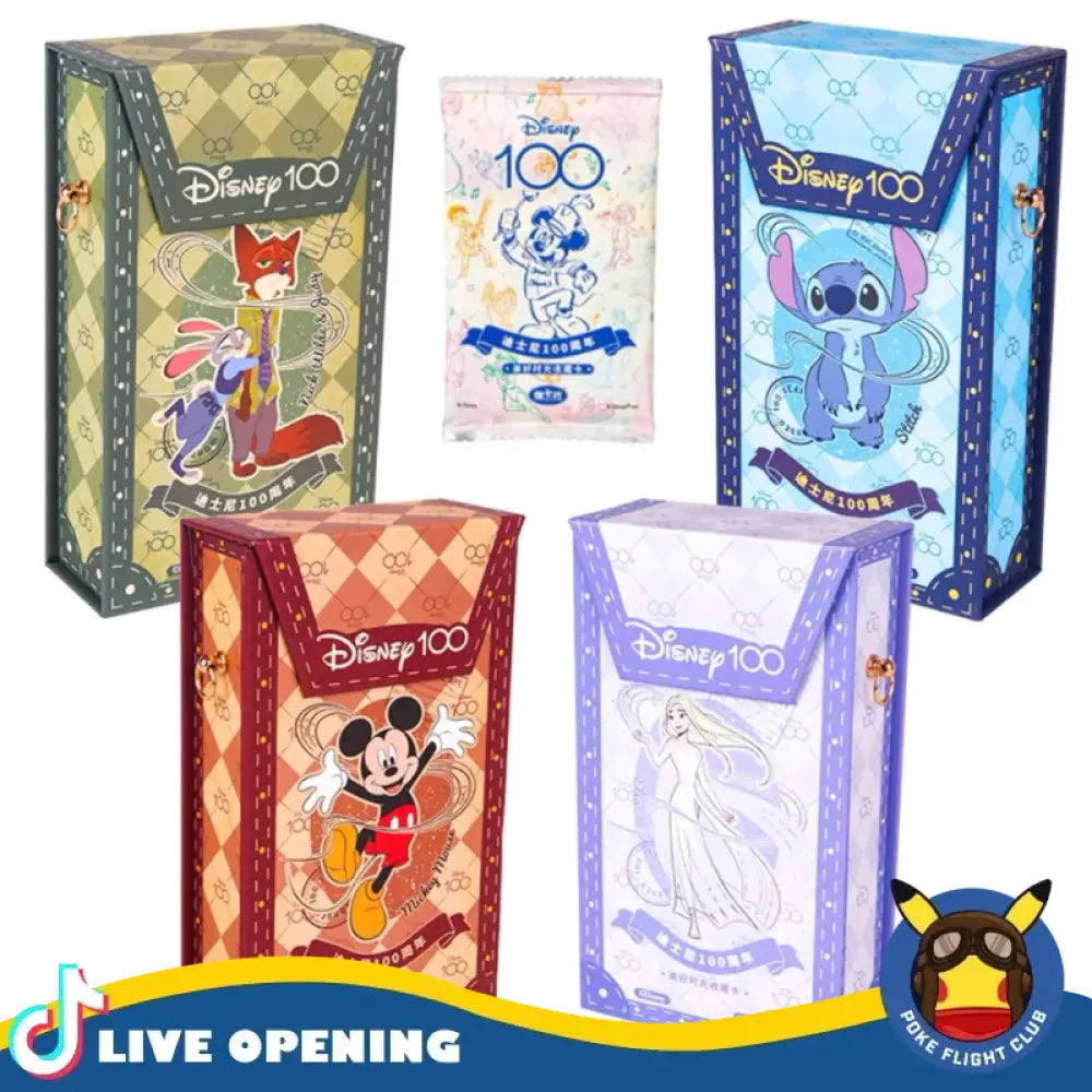 Card.fun Disney 100 Good Time Collection Cards Live Opening @Pokeflightclub Card Games