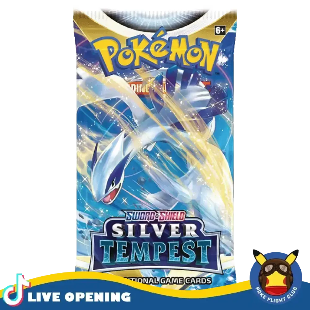 Pokemon Silver Tempest Cards Live Opening @Pokeflightclub Card Games