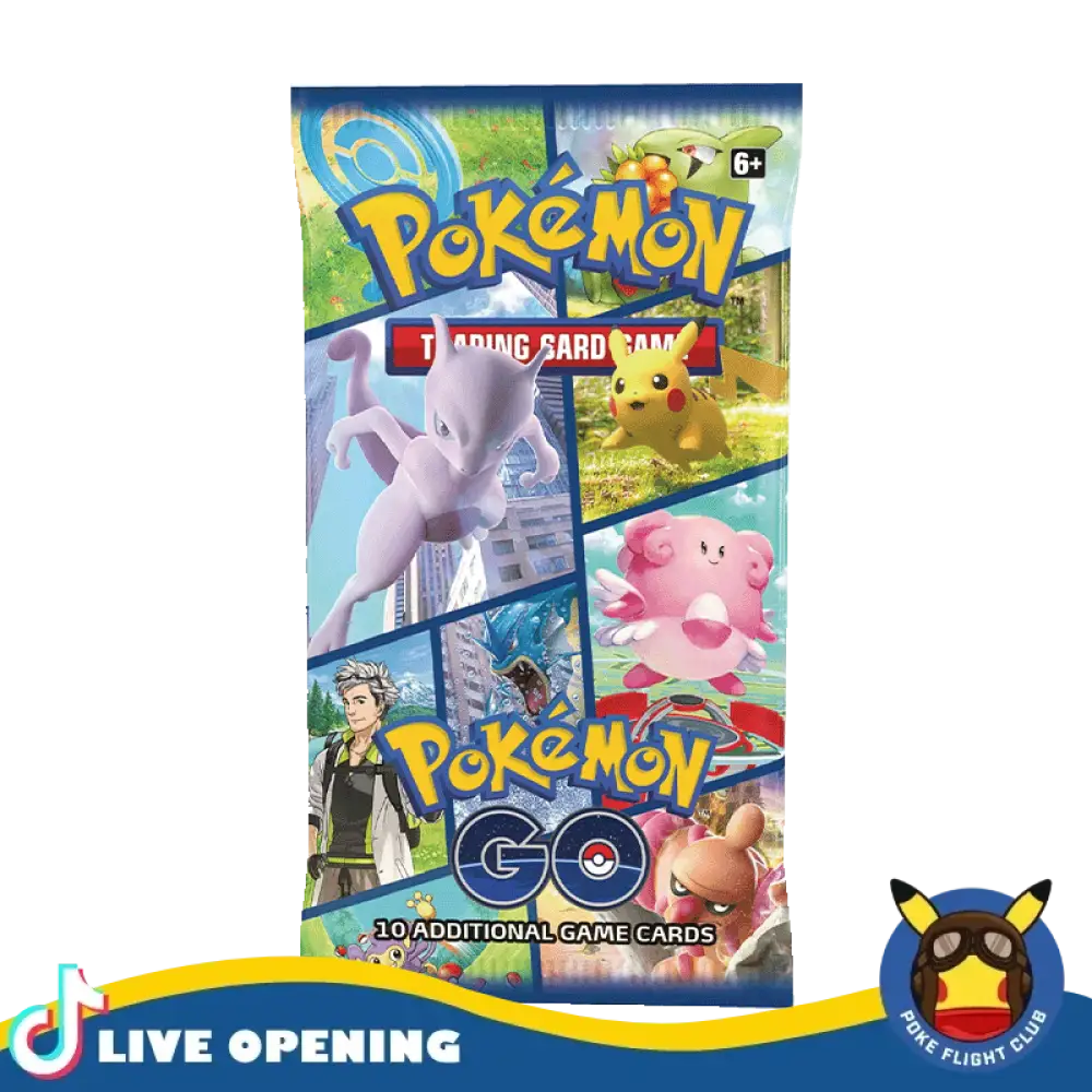 Pokemon Go English Booster Pack Cards Live Opening @Pokeflightclub Card Games