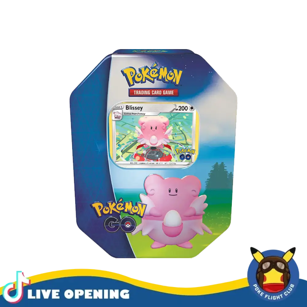 Pokemon Go Tin Cards Live Opening @Pokefligtclub Card Games