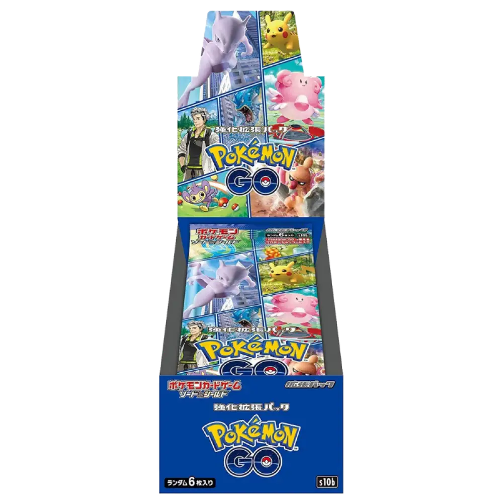 Pokemon Japanese Go Booster Box Cards Live Opening Pack - 5 Packs Card Games