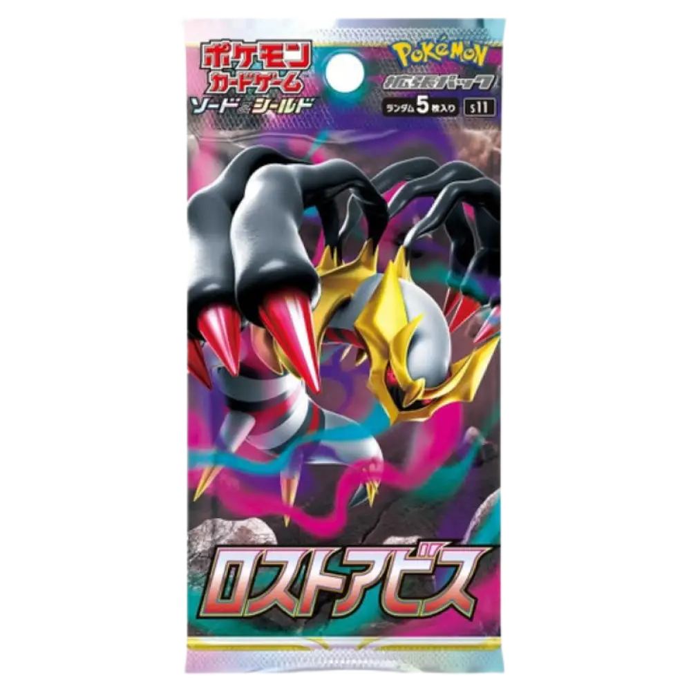 Pokemon Japanese Lost Abyss Booster Cards Live Opening Pack Card Games