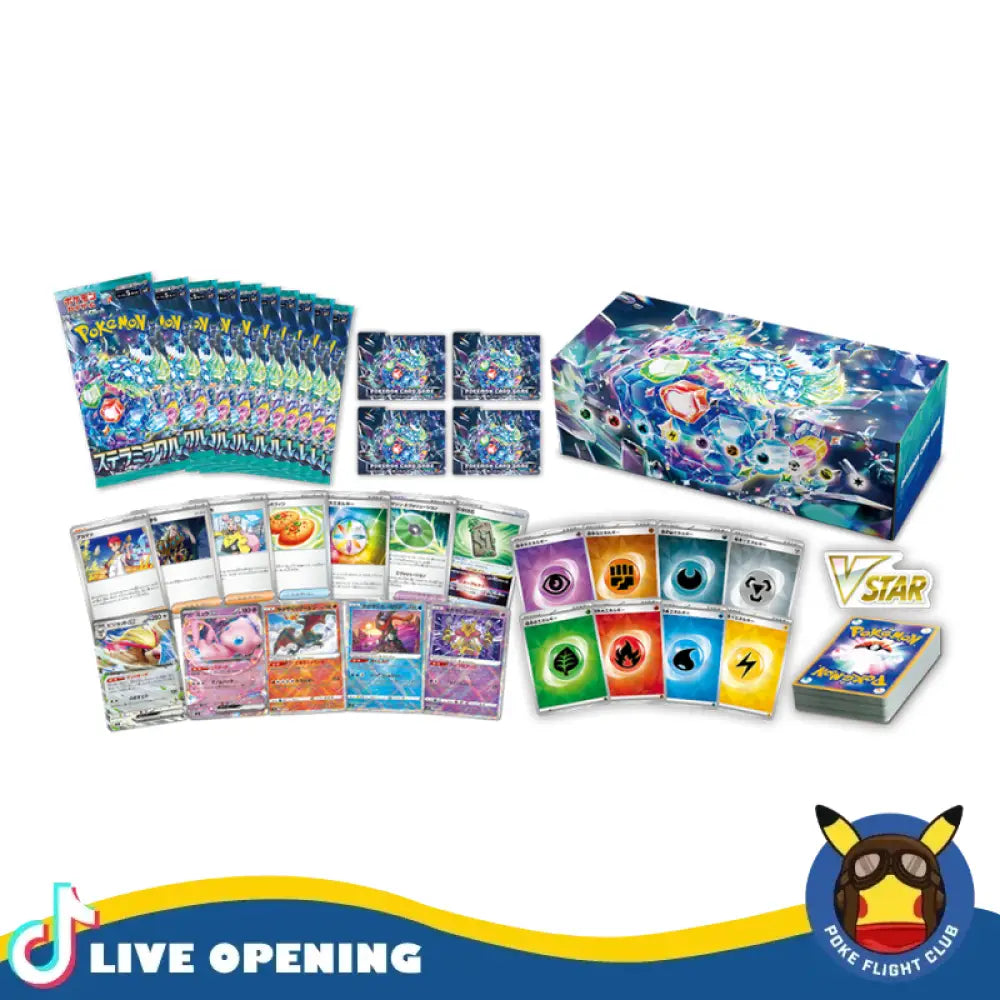 Pokemon Jp Sv7 Stellar Miracle Booster @Pokeflightclub Deck Build Box Card Games