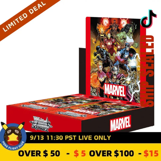 Weiss Schwarz Japanese Marvel Vol.2 Booster Box Card Games